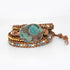 Natural Marine Stone Bracelet Beads